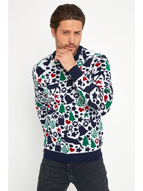 Tarz Cool Erkek  Yılbaşı Kazağı - S000168270-37234