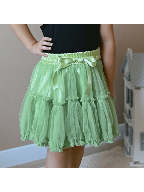 Yami Mia Mia Saten Astarlı Kabarık Tütü Etek - S000148613-18194