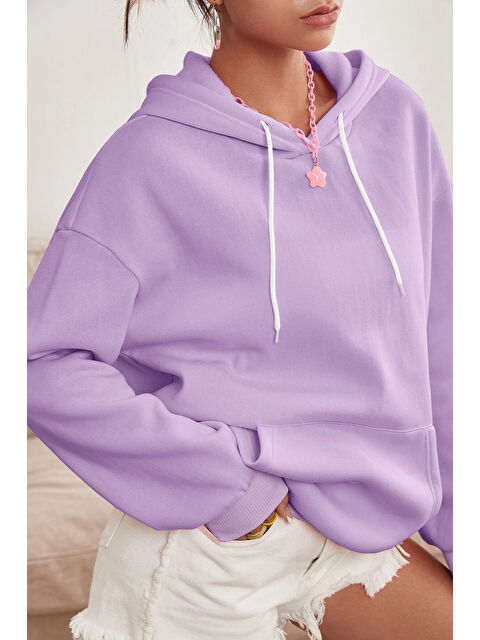 uyguntarz Free Grafiti Sırt Baskılı Sweatshirt - S000265351-17878