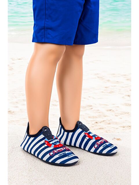 Kiko Kids Newyork Havuz Plaj Erkek Çocuk Deniz Ayakkabısı 7562 - S000154991-21164