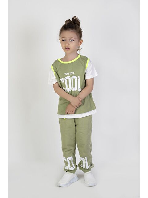 Mr Tuffy Erkek Çocuk Cool Baskılı  Alt Üst Basic Takım 2-5 Yaş - S000157456-18194