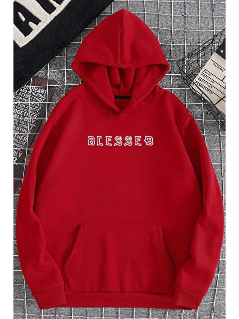 uyguntarz Unisex Blesseb Baskılı Sweatshirt - S000267750-20045