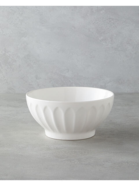 Hecha Seramik Karıştırma Kabı 23 x 12 cm Krem - S000497431-19966