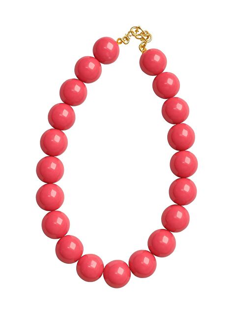 New Obsessions Büyük Boncuklu Kadın Kolye - 20mm Boncuklu - S000318486-20028