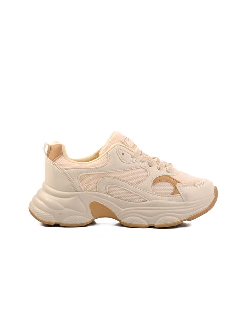 Ayakmod Bej-Taba Fileli Kadın Spor Ayakkabı 164 G - S000349360-37208