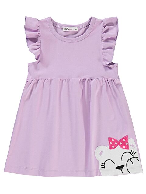 Civil Girls Kız Çocuk Elbise 2-5 Yaş Lila - S000200030-17878