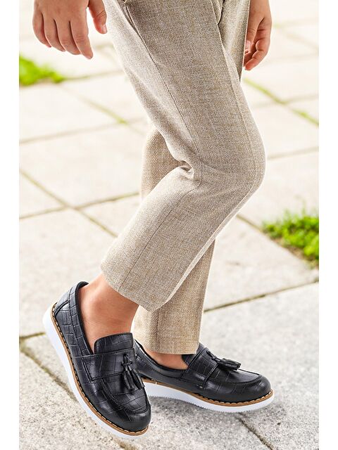 Kiko Kids Cision Vakko Papyonlu Erkek Çocuk Okul Sünnet Ayakkabısı - S000066245-19351