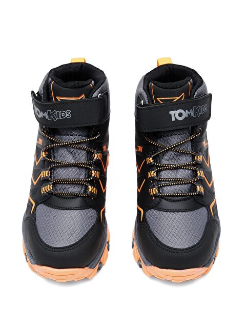 TONNY BLACK Çocuk Unisex Füme Oranj Rahat Kalıp Renkli Taban Bot - S000125239-37489
