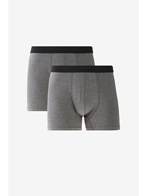 Altınyıldız Classics Erkek Antrasit Premium Pamuklu 2'li Paket Esnek Boxer - S000402507-29666