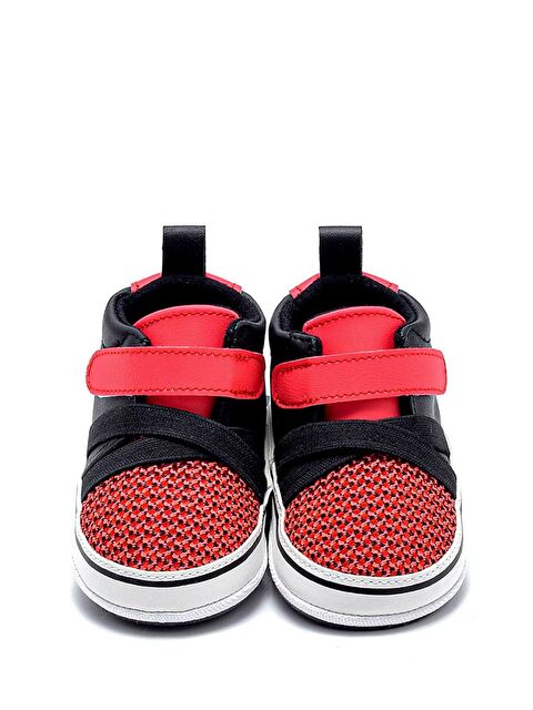 First Step Çapraz Bantlı Esnek ve Kaydırmaz İlk Adım Ayakkabısı Kırmızı F-532 - S000112650-20045