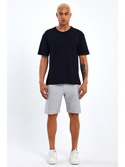 Süperlife Regular Fit Ottoman Kumaş Erkek Şort SPR23SR320 - S000118718-17308