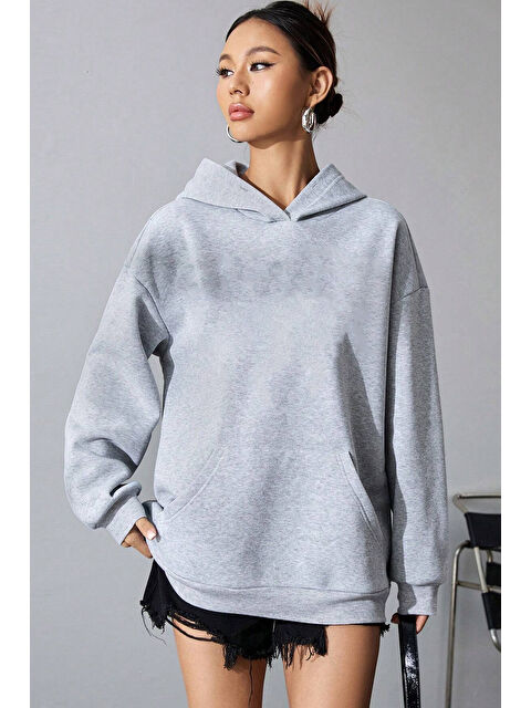 uyguntarz Free Grafiti Sırt Baskılı Sweatshirt - S000265351-20600