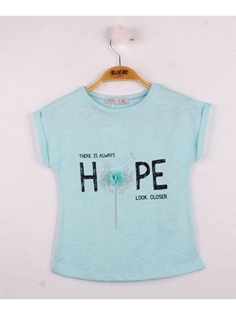 Toontoykids Kız Çocuk Hope Baskılı Tişört - S000250379-1180