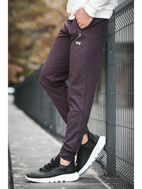 Oksit Naw 402 Lastikli Paça Ottoman Slim Fit Erkek Eşofman Altı - S000124640-33408