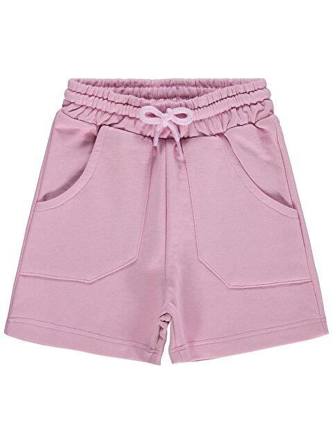 Civil Girls Büyük Cepli 2-5 Yaş Şort - Pembe