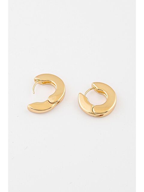 New Obsessions Minimalist Düz Halka Küpe 2 cm - S000127599-20076