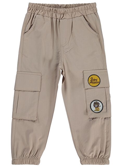 Civil Boys Paraşüt 2-5 Yaş Pantolon - Bej