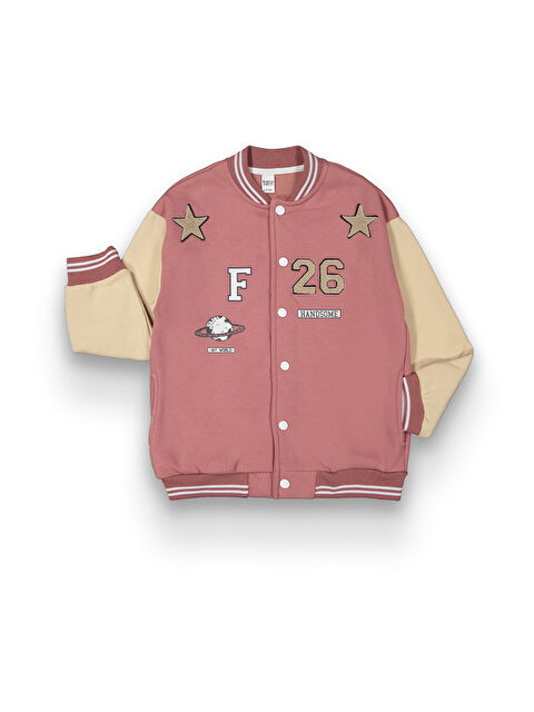 Mr Tuffy Erkek Çocuk 3 İplik Oversize Kolej Ceket - S000303223-18657