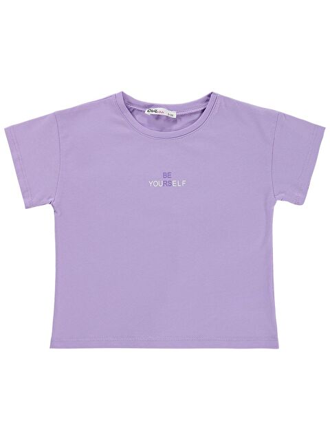 Civil Girls 2-5 Yaş Tişört - Lila