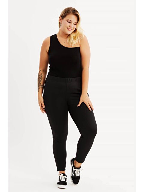 Mylinemoda Paça Fermuarlı Tayt - S000241895-19351