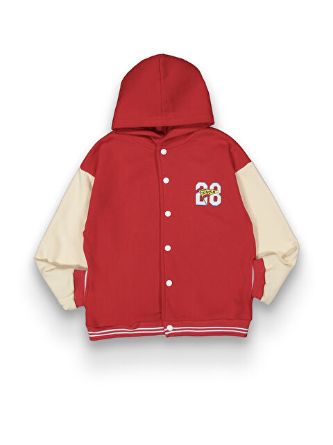 Mr Tuffy Erkek Çocuk 3 İplik Oversize Kapüşonlu Kolej Ceket - S000303227-20045