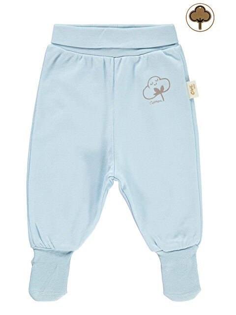 Civil Baby Bebek Organik Çoraptolon 1-9 Ay Mavi - S000202473-17234