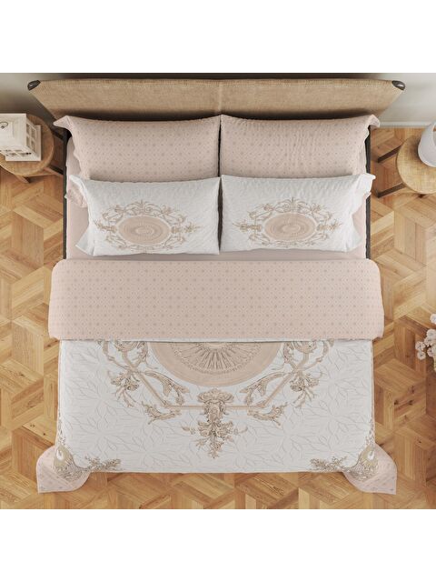 Evmila Baskılı,Desenli Çift Kişilik Nevresim Takımı (ÇARŞAFSIZ) 200x220 cm - S000244369-23173