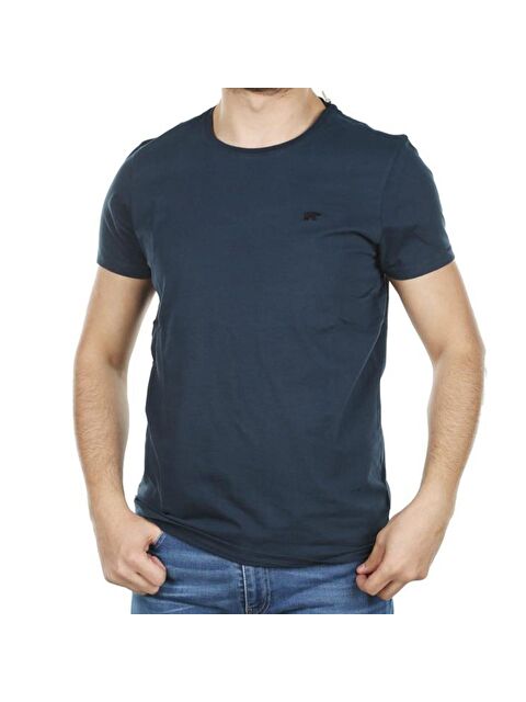 Bad Bear Solid Erkek Lacivert Basic Bisiklet Yaka Spor Tişört