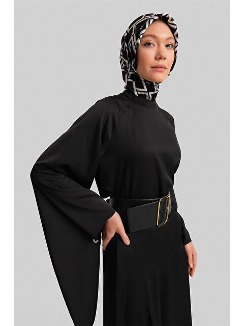 ARMİNE İspanyol Kollu Bluz 24Y3531 Siyah - S000211266-19351