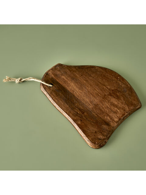 Bella Maison Handcraft Sunum Tabağı Naturel (34x26x2 cm) - S000315852-26406