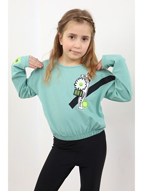 Toontoykids Kız Çocuk Baskılı Tişört