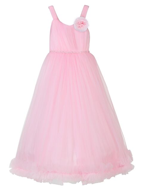 Civil Girls 6-9 Yaş Abiye - Pembe