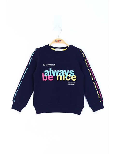 Toontoykids Kız Çocuk Always Baskılı Sweatshirt - S000274153-21164