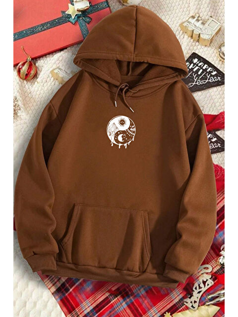 uyguntarz Unisex Cartoon Face  Hoodie - S000268483-19413