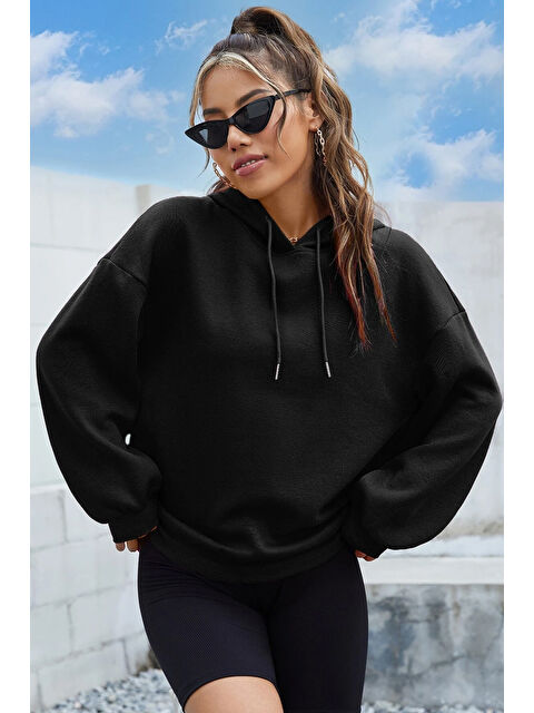 uyguntarz Sırt It's Okay Not To Be Perfect Baskılı Sweatshirt - S000265365-19351