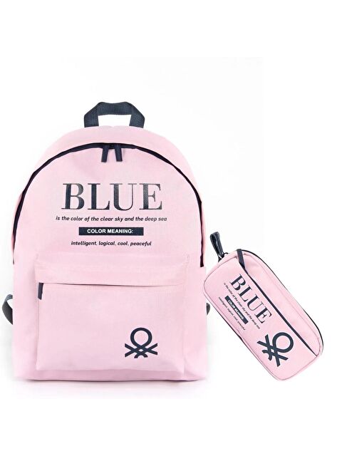 United Colors Of Benetton 2 Bölmeli Okul Sırt Çantası+Kalemlik - S000189279-20024