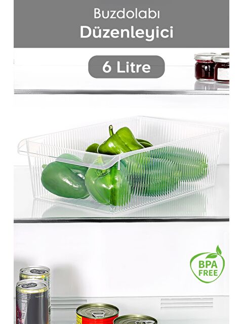 Meleni Home 1 Adet Dolap İçi Buzdolabı Düzenleyici 6 Litre - S000379250-26865