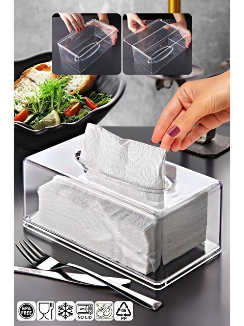 Nandy Home Clear Peçete Organizeri - S000163393-26865