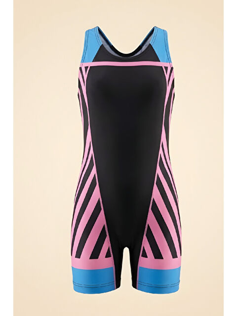 Modanino Kız Çocuk Tek Parça Yüzücü Mayo 5-16 Yaş 12583N