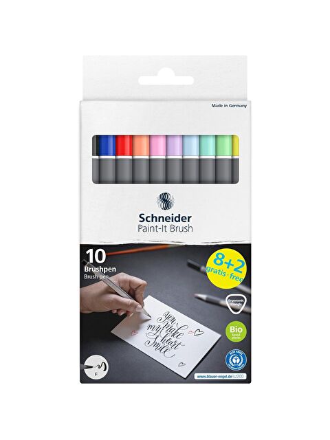 Schneider Paint-It 070 Brush Pen 10 Renk (ML07010504) - S000367559-23173