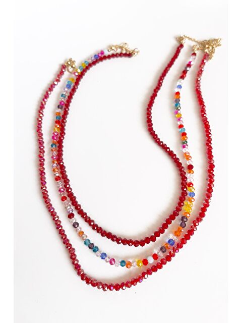 New Obsessions Kristal Kadın Kolye 3 'lü Set - S000427014-20045