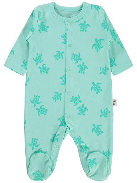 Civil Baby Kaplumbağa Empirme 1-9 Ay Tulum - Yeşil