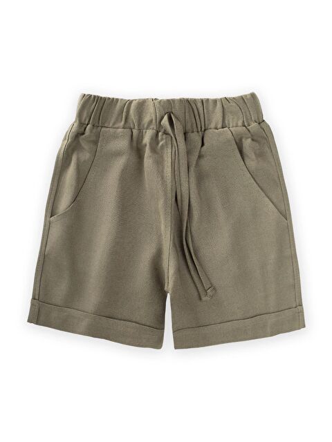 CİGİT Kız Çocuk Keten Şort - S000249286-18547