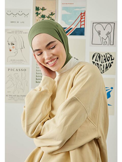 Fresh Scarfs Athletıc Hıjab Çam Yeşili - S000452439-18194