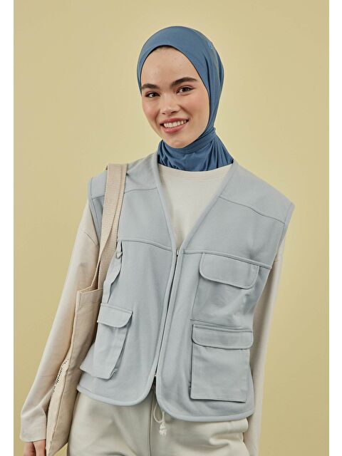 Fresh Scarfs Athletıc Hıjab İndigo - S000452439-24072