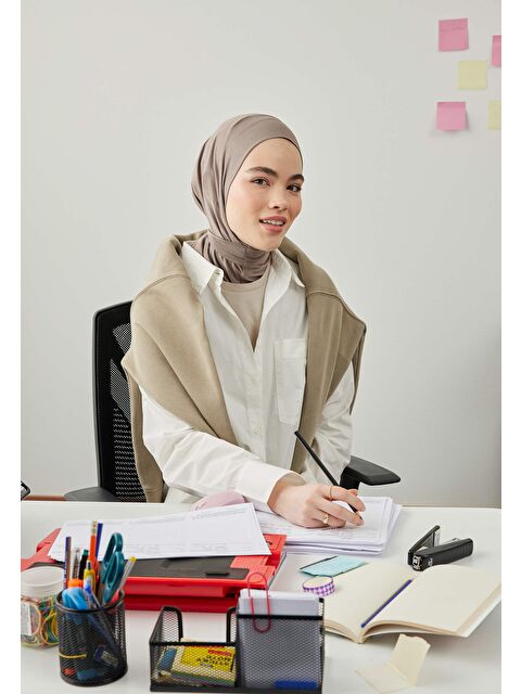 Fresh Scarfs Athletıc Hıjab Kül - S000452439-20600