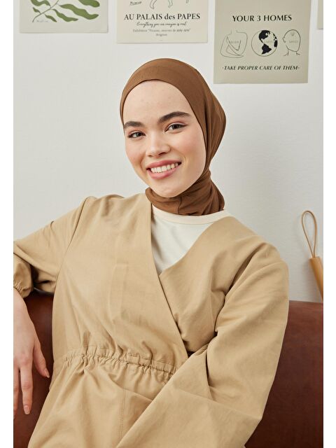 Fresh Scarfs Athletıc Hıjab Toprak - S000452439-14742