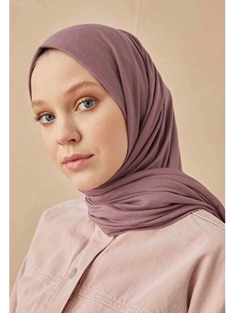 Fresh Scarfs Penye Şal Gül Kurusu - S000420272-20030