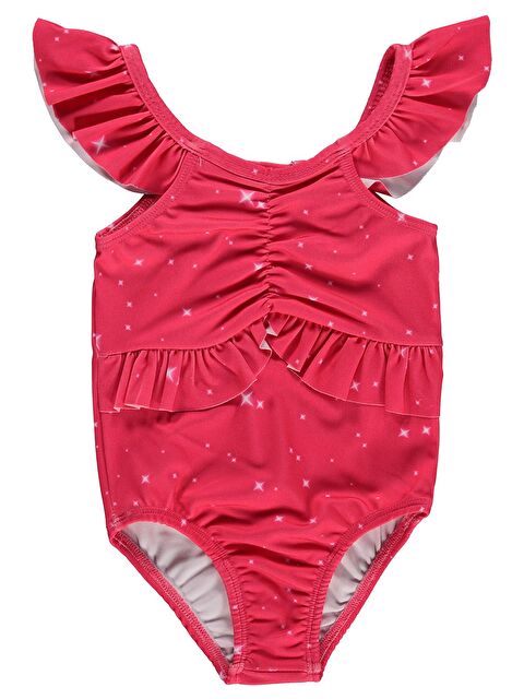 Civil Girls Kız Çocuk Mayo 2-12 Yaş - Fusya