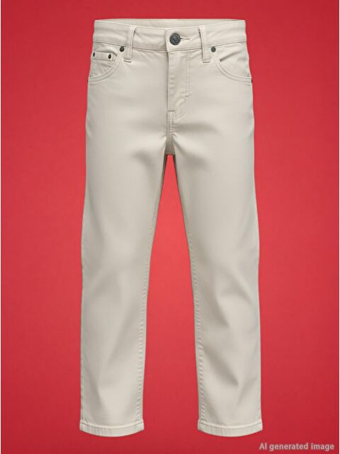 Civil Boys 5 Cep Basic 2-5 Yaş Pantolon - Koyu Taş Rengi